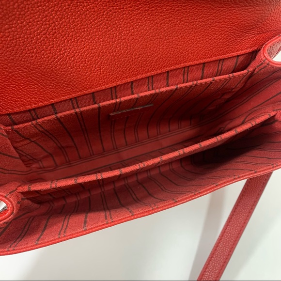 Louis Vuitton Red Pochette Métis - Picture 5 of 10